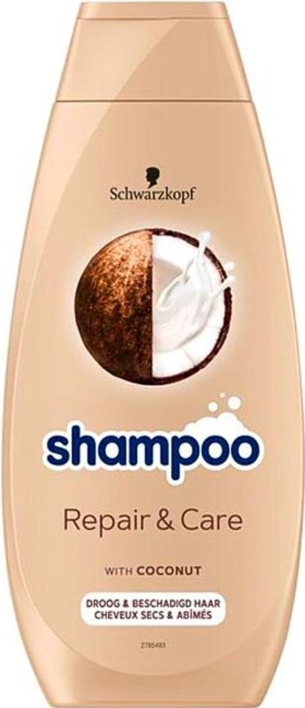 Schwarzkopf - Shampoo Repair & Care - Regeneriert geschädigtes Haar - 400 ml - 1 Stück