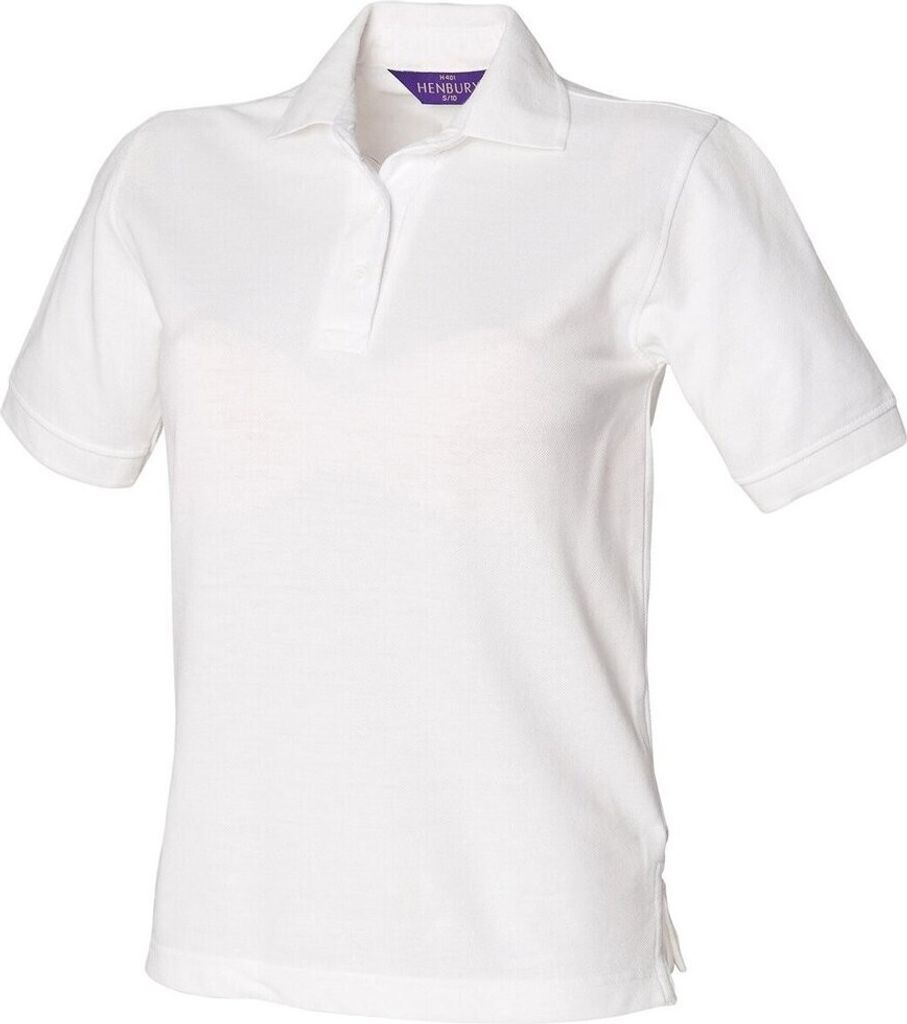 Henbury - Poloshirt für Damen PC6416 (38 DE) (Weiß)