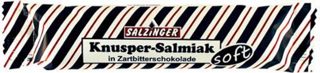 Salzinger Knusper-Salmiak Zartbitter soft 50g Produktbild 