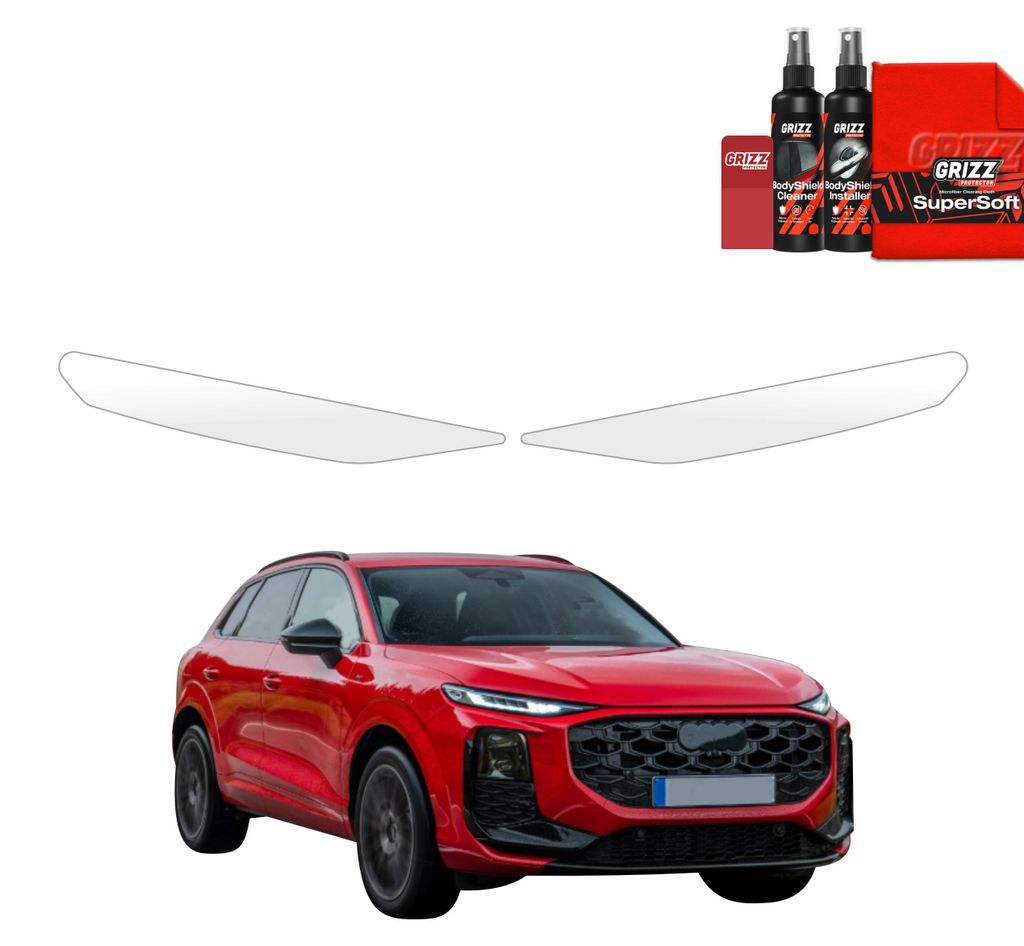 2in1 Schutzfolie Grizz Protector für Scheinwerfer - Audi Q3 (2025-2026)