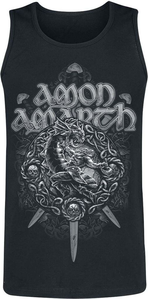 Amon Amarth Tank-Top Herren Ragnarok schwarz XL Produktbild 
