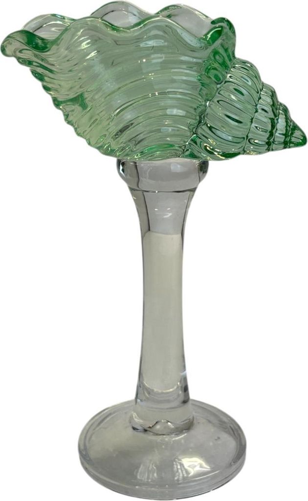Kandelaar schelp 13x8x21cm