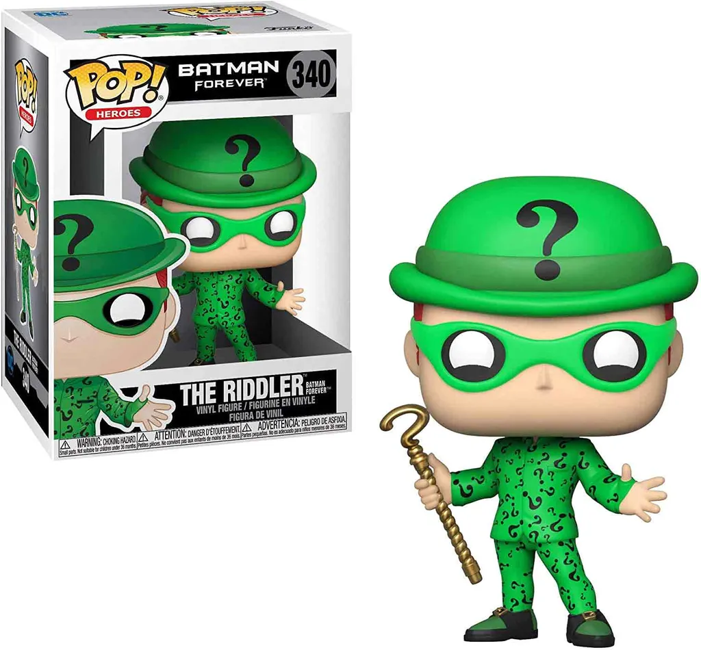 Funko Pop Heroes Batman Forever Riddler 47705 Figurine Multicolore