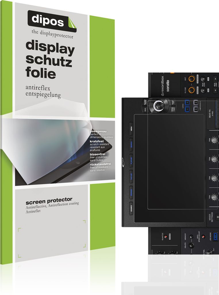 2x Schutzfolie für Pioneer XDJ-AZ matt Displayschutzfolie Folie Display Schutz dipos