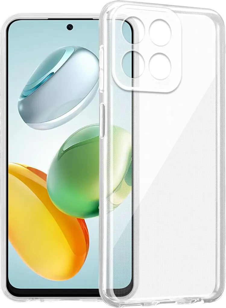 Custodia Cadorabo Honor 200 Smart X7c - Silicone Trasparente Anti-Shock