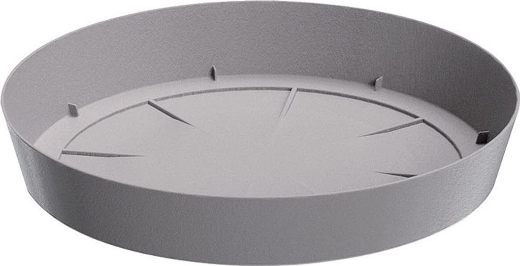 Untersetzer Ø 12,5cm grau für Blumentöpfe Produktbild 