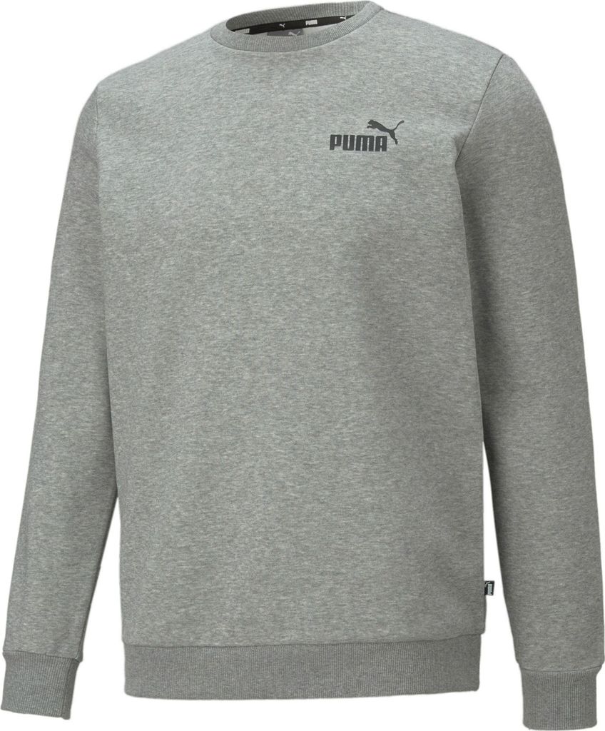 Puma ESS Small Logo Crew FL MEDIUM GRAY HEATHER XXL