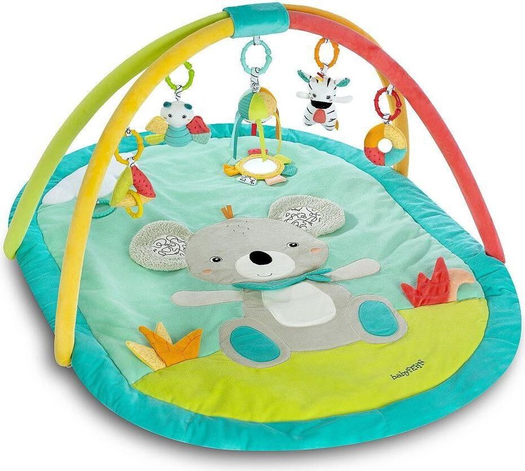 3-D-Activity-Decke Koala – Erlebnisdecke mit Spielbogen & abnehmbaren Spielzeugen zum Greifen