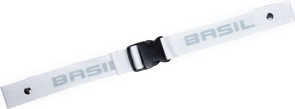 Basil Class sangle, amovible, réfléchissante, grise Image du produit 