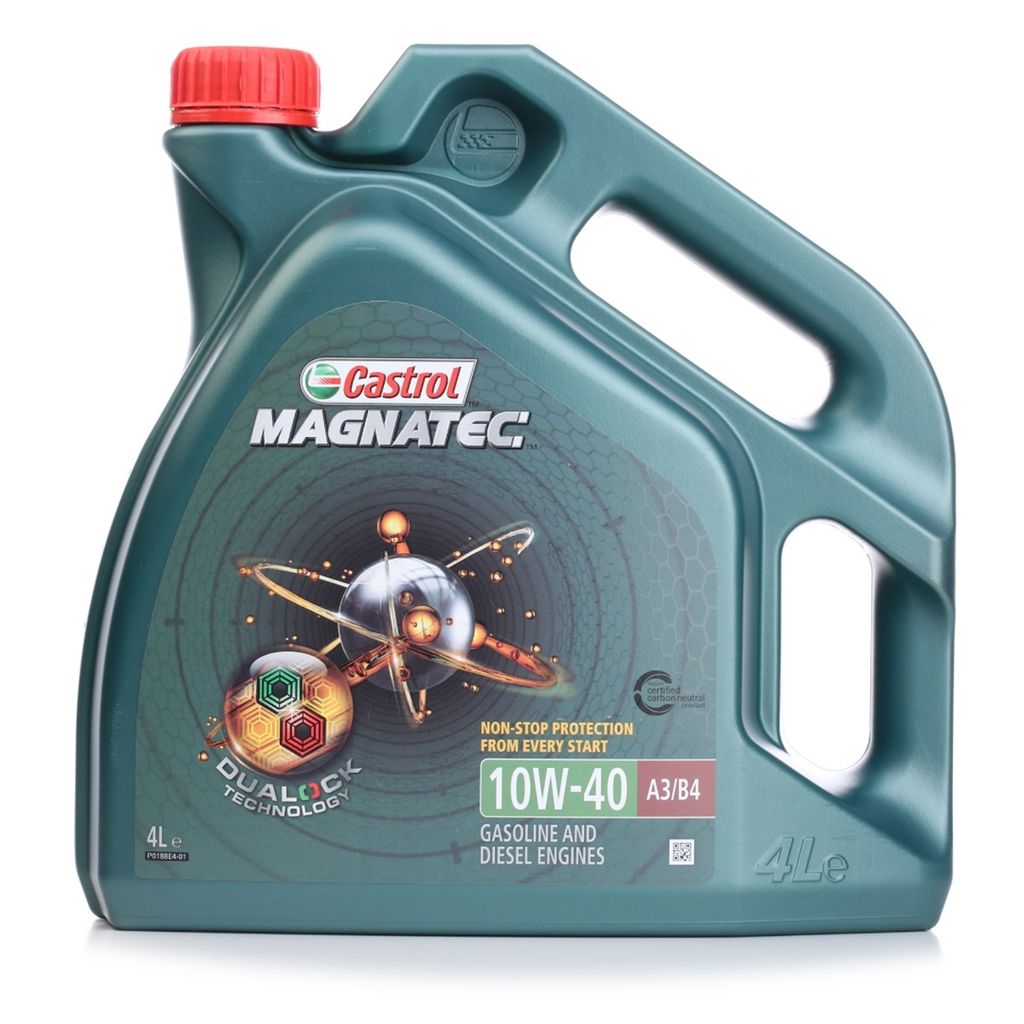 Castrol Magnatec 10W-40 A/B, 4 l, 10W-40, Sommer/Winter, Produktbild 