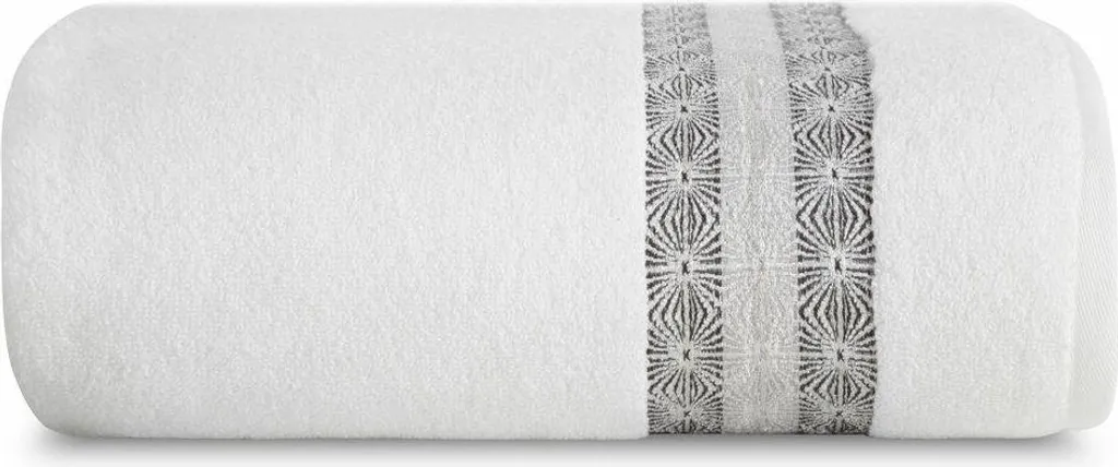 Serviette Éponge 500g/m2 Ultra Absorbante Malika Blanche 70x140 Eurofirany