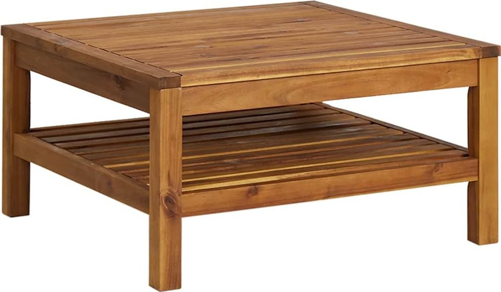 vidaXL Konferenčný stolík 65x65x35 cm Masívne drevo Akácia Obrázok produktu 