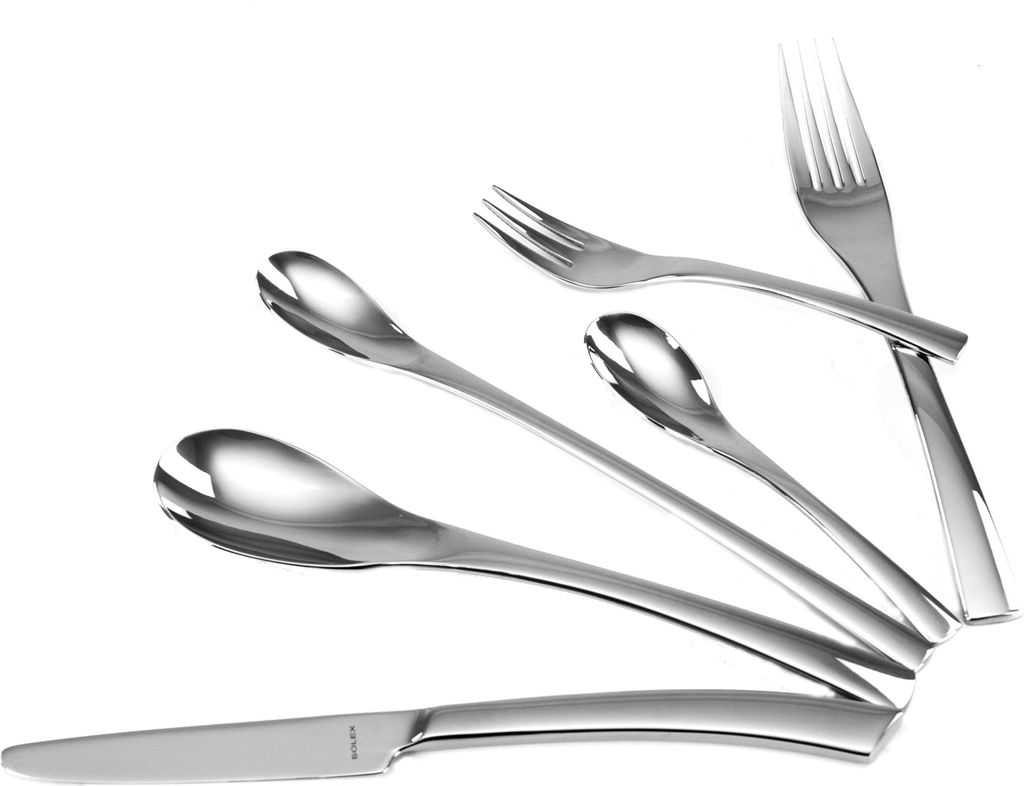 Solex Sophia Besteckset 36 teilig inkl. Latte Macchiatolöffel Limonadenlöffel