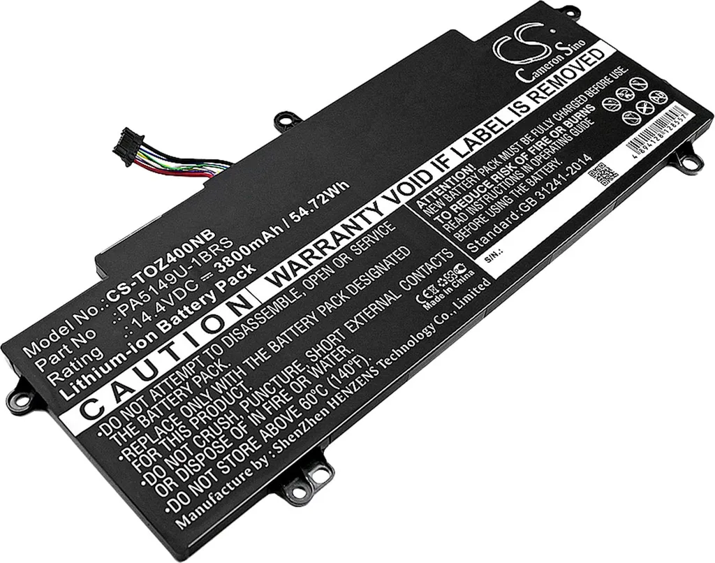 Batterie de Rechange pour Tecra Z40-A-110 Z40-A-1 et Modèles Z40-A-10T