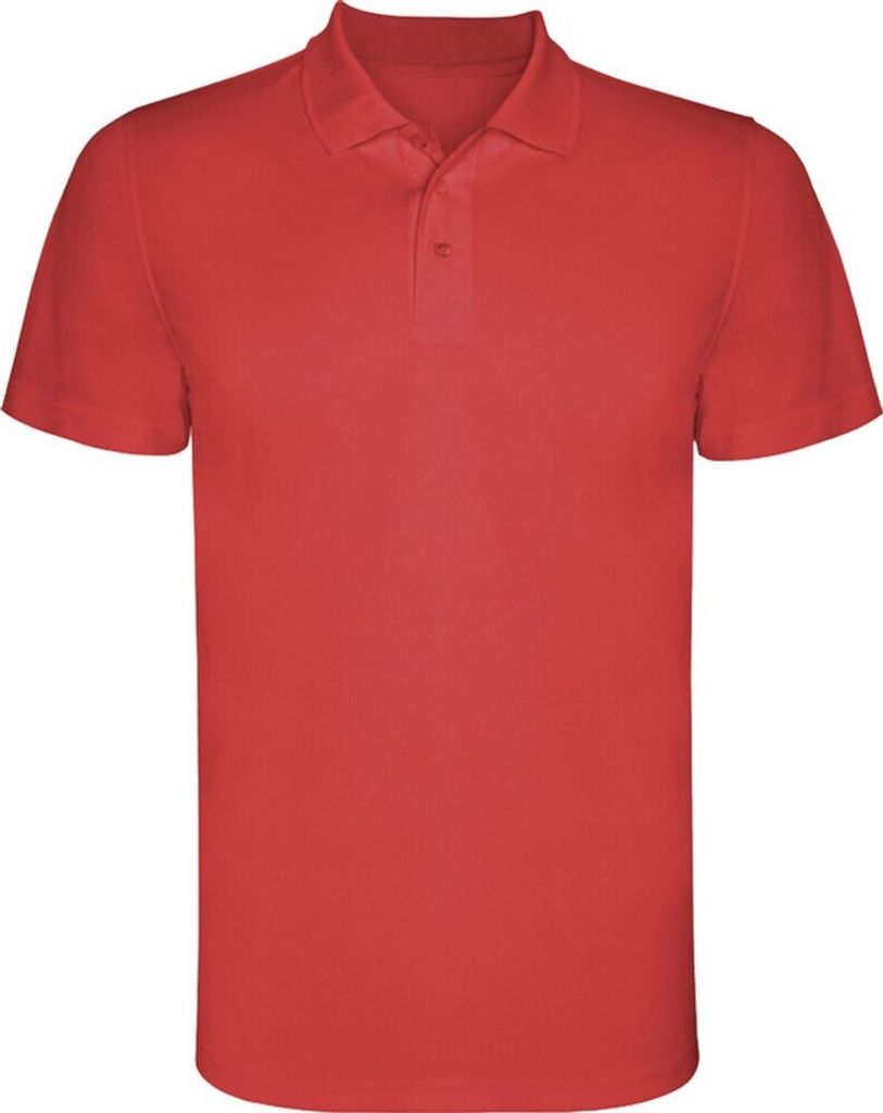Roly - "Monzha" Poloshirt für Herren kurzärmlig PF4298 (3XL) (Rot)