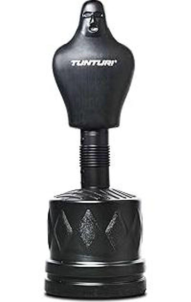 Tunturi Standboxsack 170/180cm - Freistehender Boxsack/Boxständer freistehend/Boxständer - Robuster Punching-Sack für MMA, Boxen, Training - Fü...