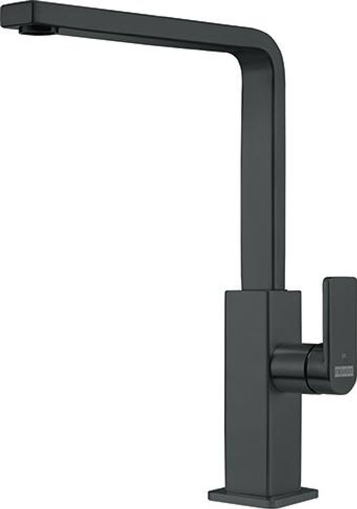 Franke Küchenarmatur Mythos mit schwenkbarem Auslauf, Schwarz gebürstet 115.0550.441