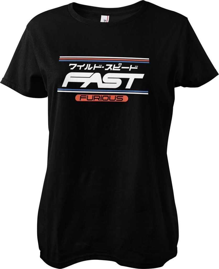 Fast & Furious JPN Girly Tee - Small - Black