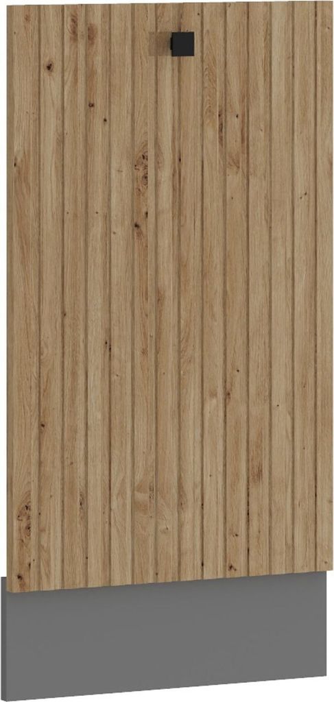 Frontblende vollintegrierten Geschirrspüler 45cm Küche AVA Artisan Lamellenoptik