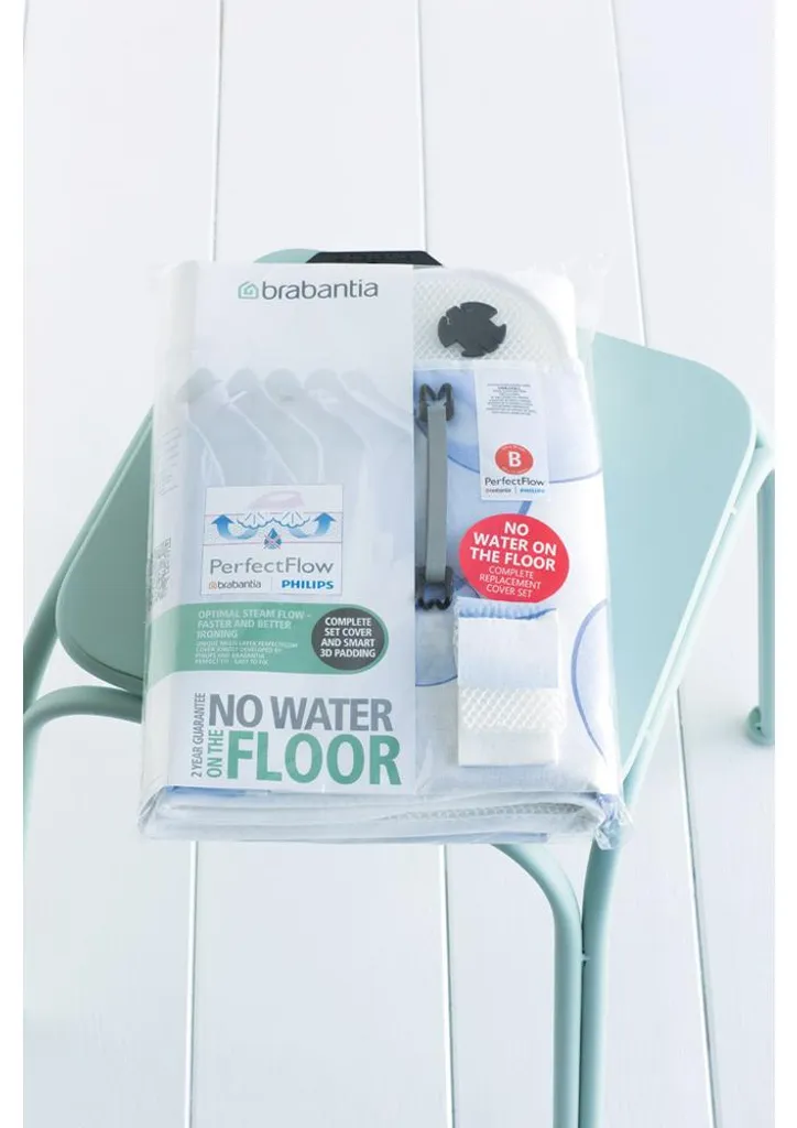 Housse de Table à Repasser Taille B Perfect Flow Bubbles Brabantia