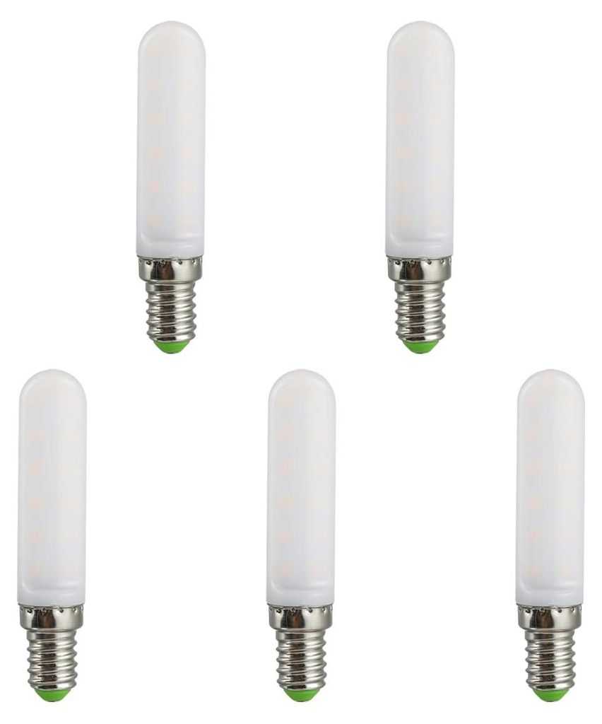 SPL E14 LED Röhrenlampe 4W 300lm Neutralweiß Opal 5 Stück
