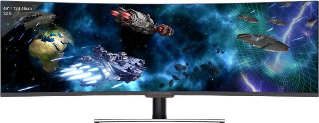 LC Power LC-M49-DFHD-144-C-Q - QLED-Monitor - gebogen - Produktbild 