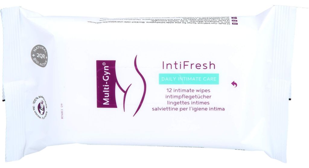 Multi-Gyn IntiFresh Intimpflegetücher, 12 St. Tücher Produktbild 
