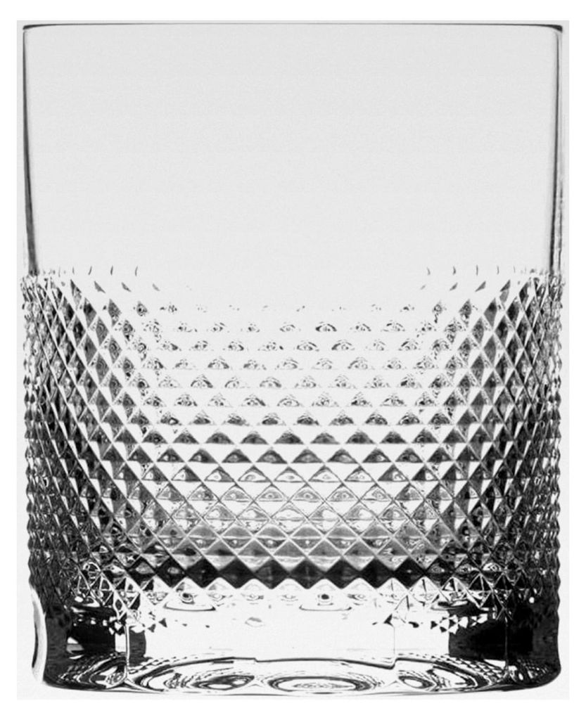 Whiskyglas Oxford klar (10 cm) - Kristallglas mundgeblasen, handgeschliffen, hergestellt in Deutschland