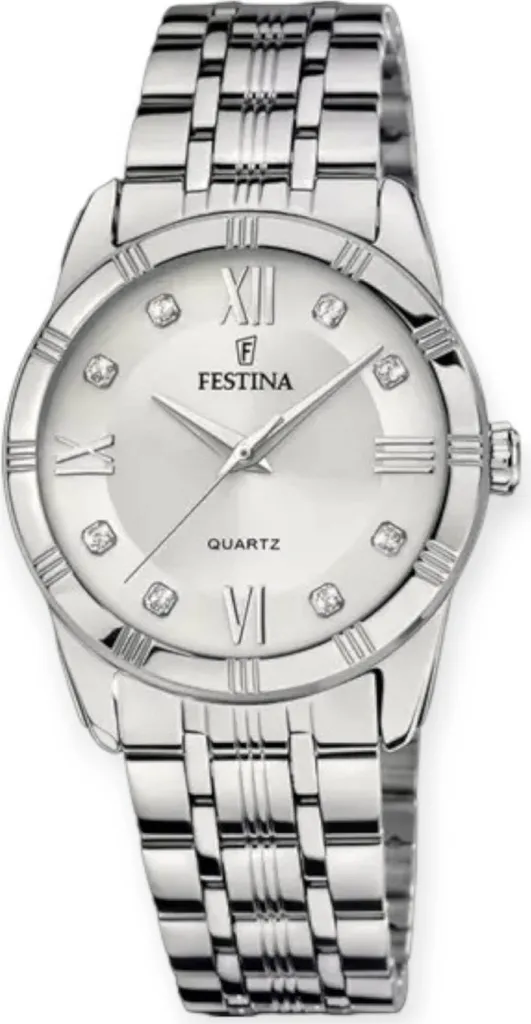 Festina Orologio Donna F16940-A Silver Cyrkonie: Trend della Stagione