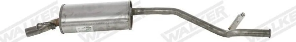 Silencieux d'échappement arrière Walker 21619 pour Panda - OE 7650774