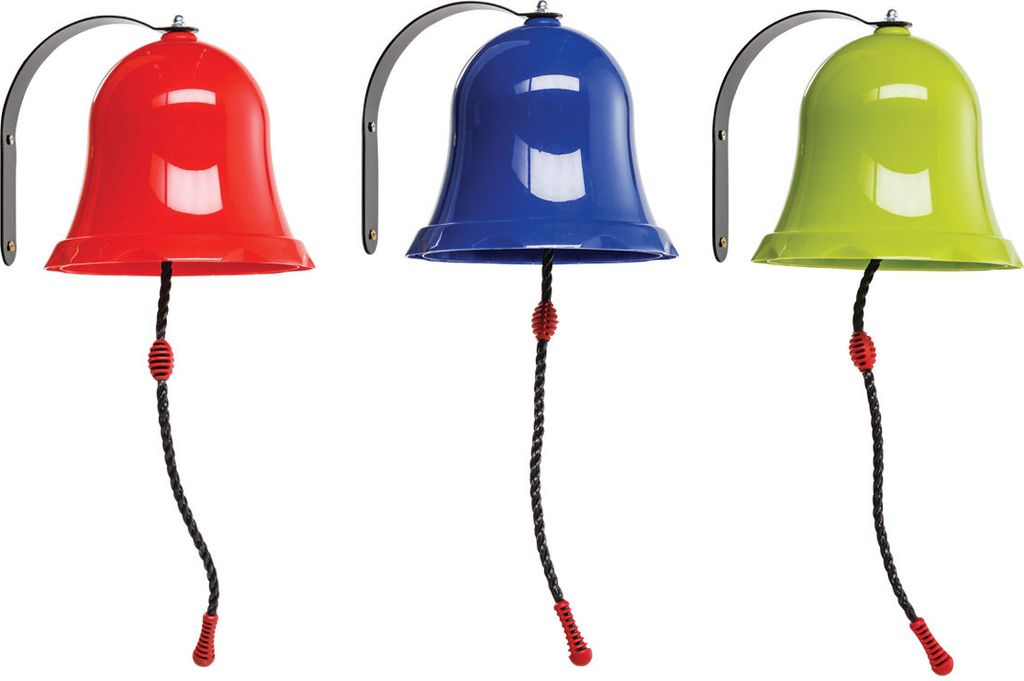 KBT Play Kunststoff Kinderspielhaus Zubehör Glocke Blau