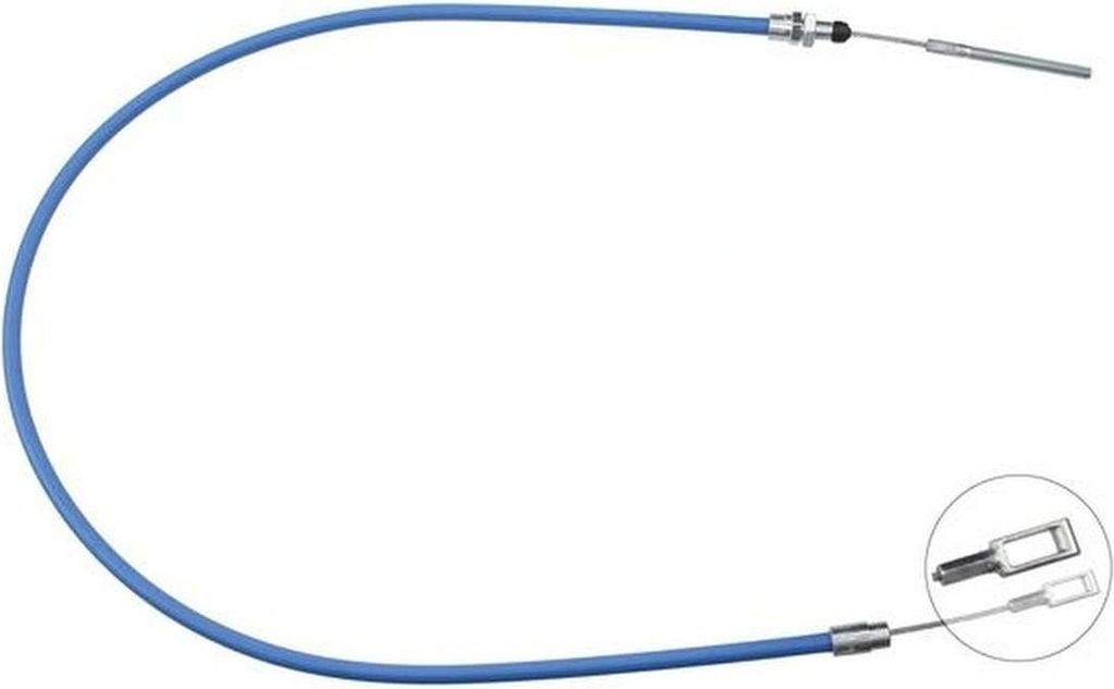 Seilzug Auflaufbremse 1.340 mm Hakenbefestigung Ø 14 mm A.B.S.