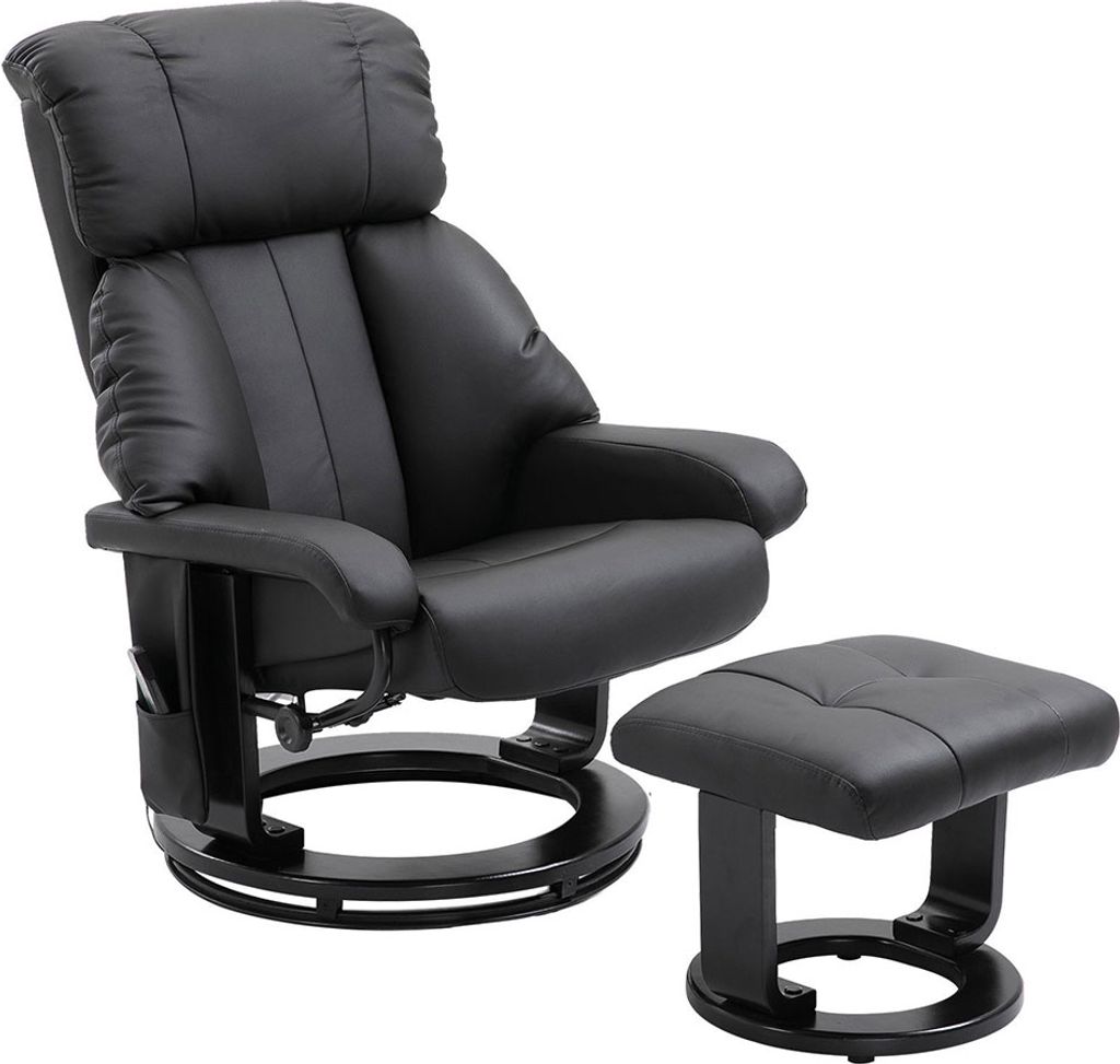 Masážne kreslo HOMCOM 700-008V02BK - B Obrázok produktu 