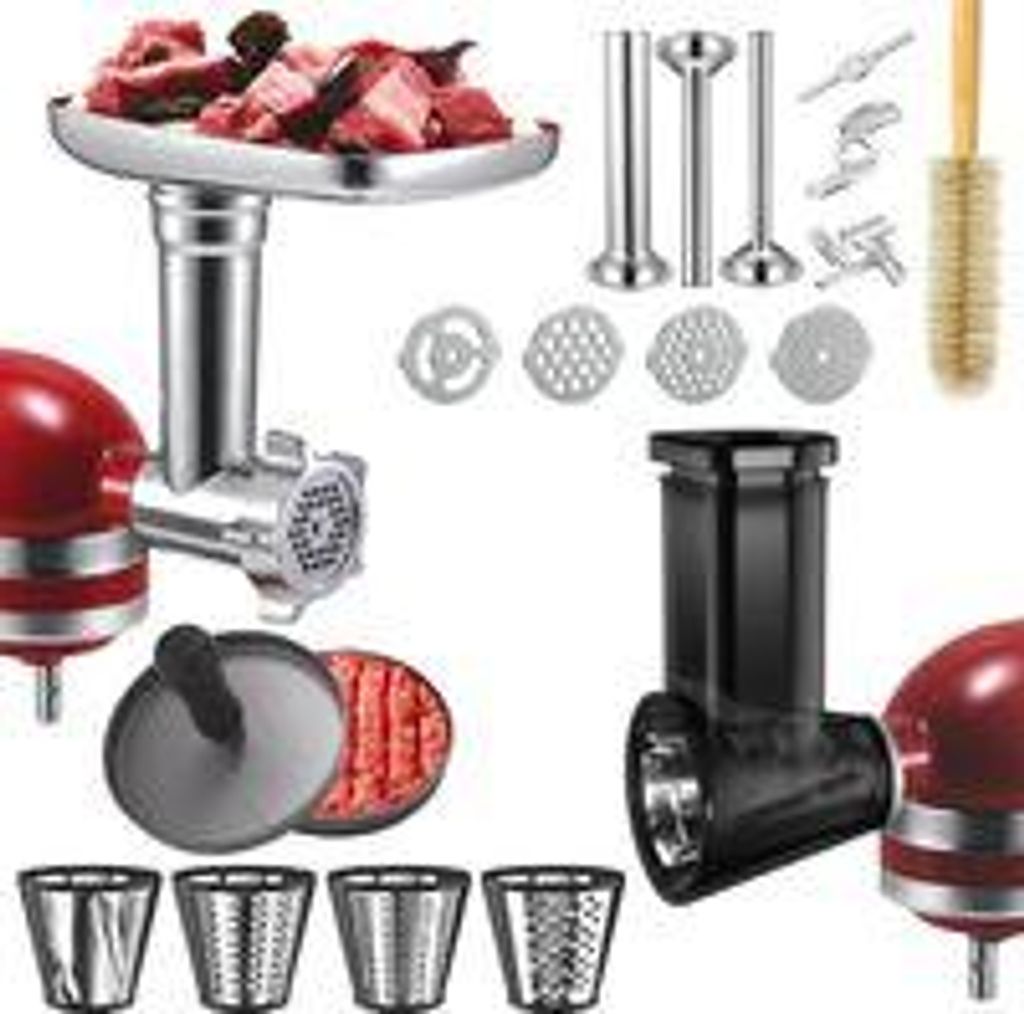 Fleischwolf & Gemüseschneider Kombination – 2-in-1 Produktbild 