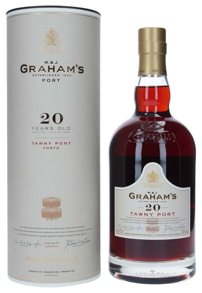 W. & J. Graham's Tawny Port 20 Years Old 20% Vol. 0,75l in Produktbild 