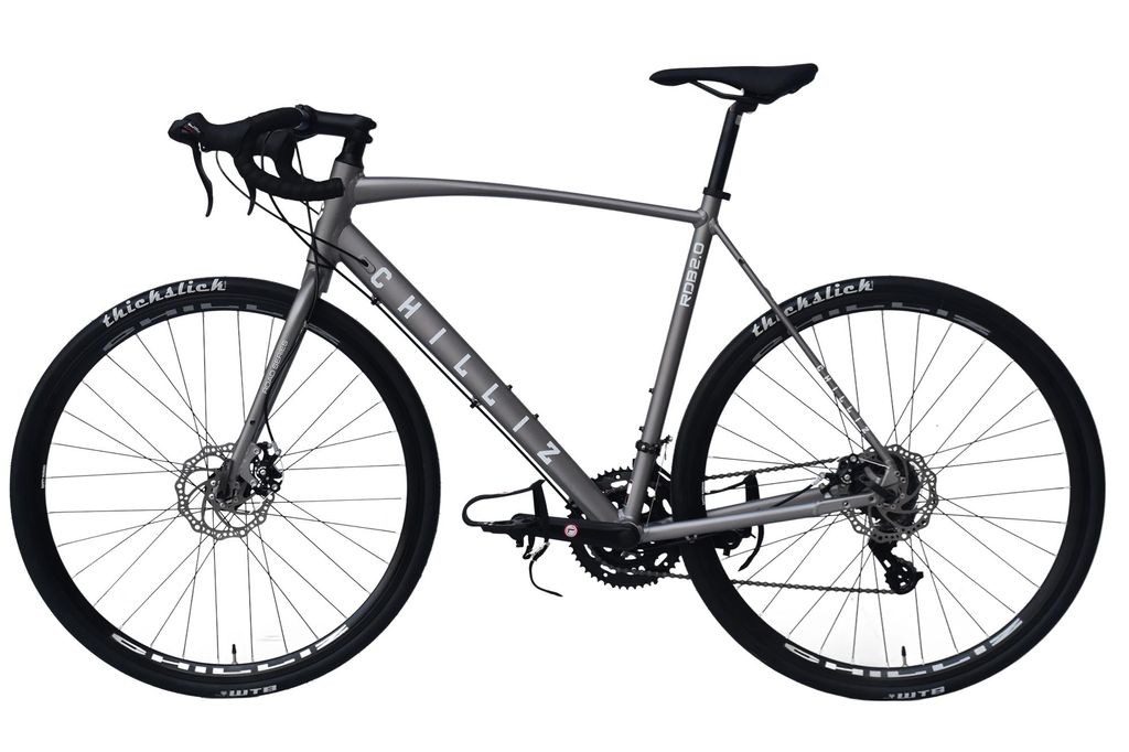 CHILLIZ Rennrad 28 Zoll RDB2.0 grau Rahmenhöhe 57 cm 14 Produktbild 