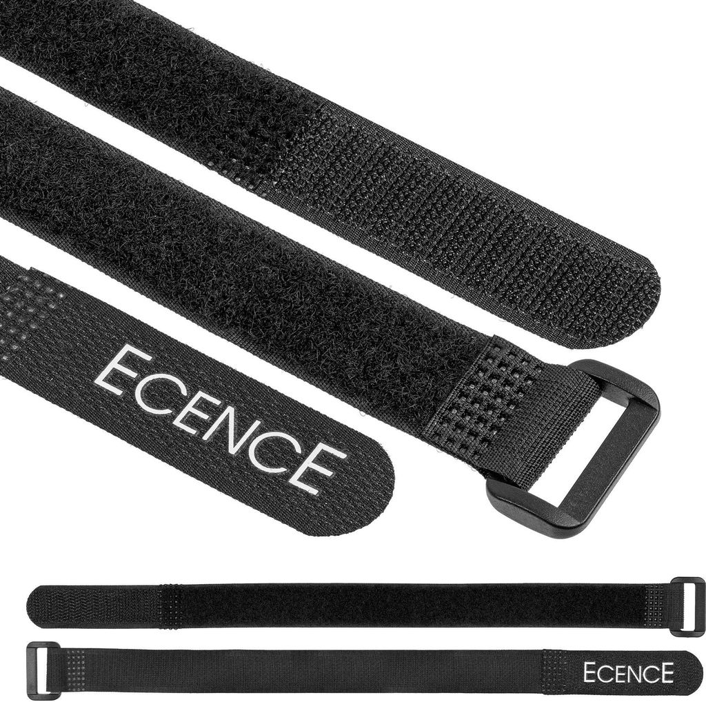 ECENCE Klettverschluss für Kabel, 12er Set Produktbild 