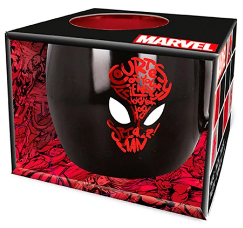 Sherwood, Tazza Spiderman, Colore: Rosso, Taglia Unica Immagine del prodotto 