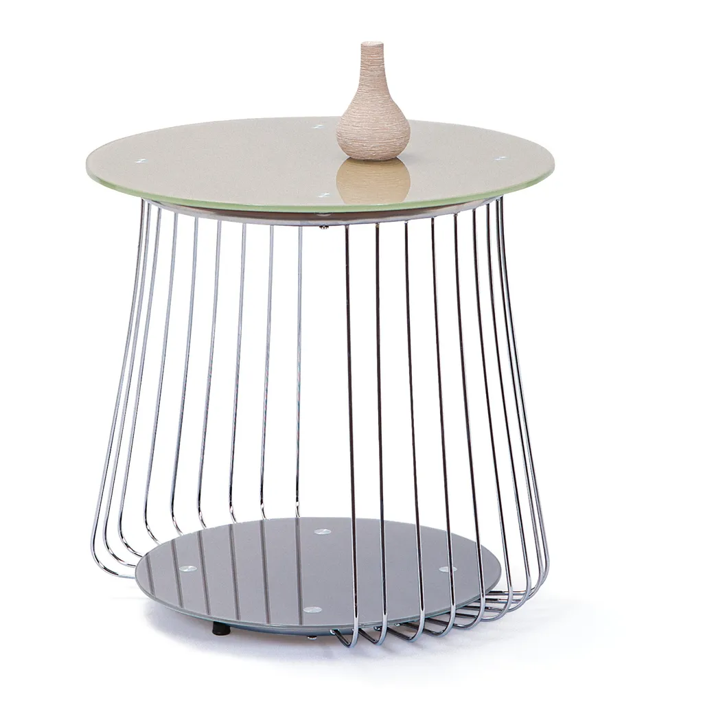 Table basse Rivda finition cappuccino : design minimaliste et robuste - 2