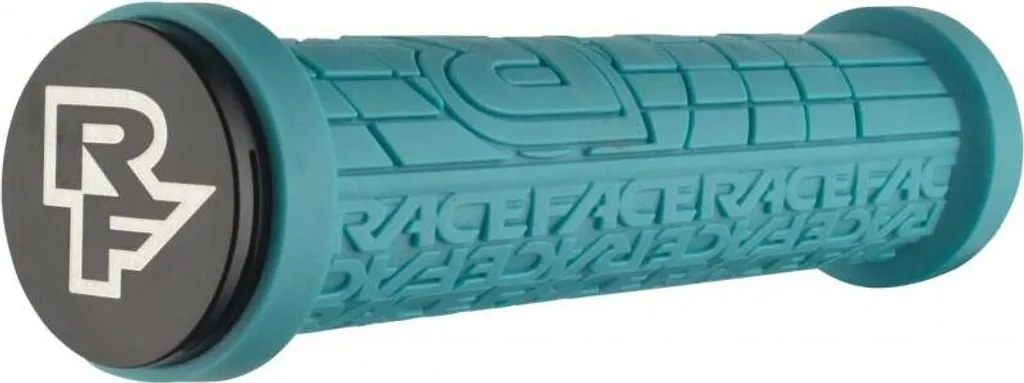 Grips Race Face Grippler 33 mm turquoise avec serrure lock-on AC990098