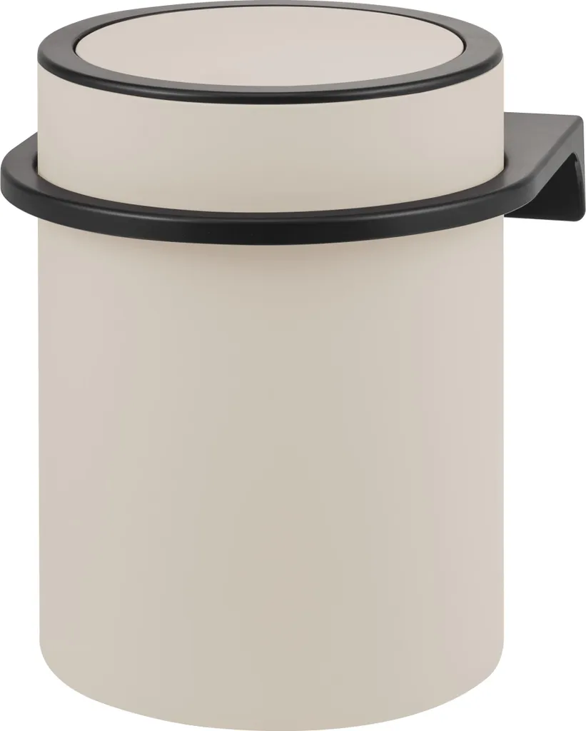 Pattumiera Minimal bremermann SAVONA Beige 5,5L - Bagno Ordinato