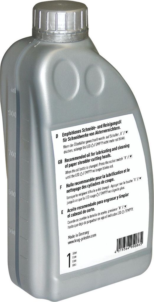 IDEAL Aktenvernichteröl 9000621 1l Image du produit 