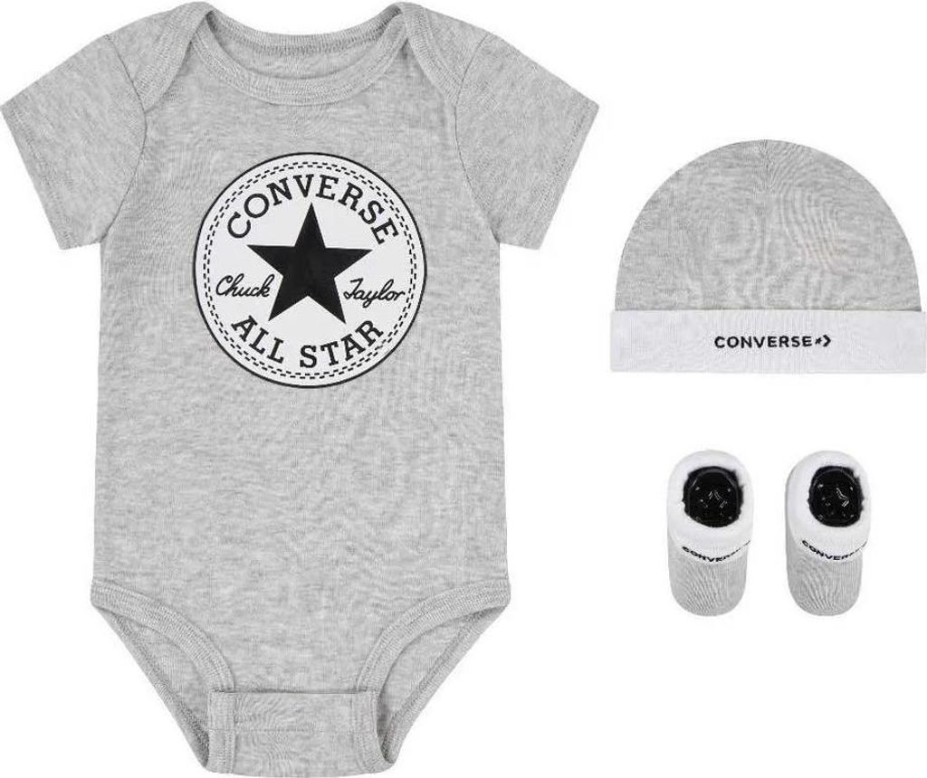Converse Kids Classic Ctp 3 Units Körper Grau 0-6 Months Grau 0-6 Months