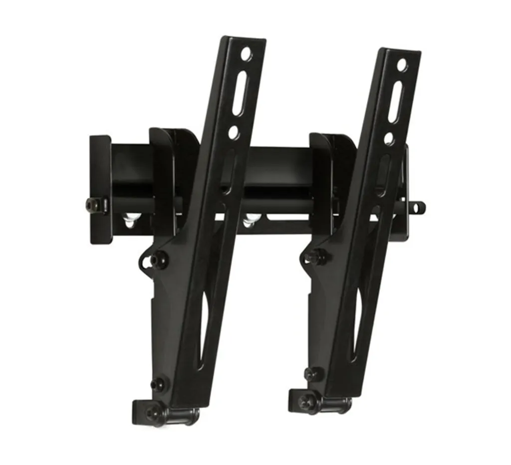 Support TV Inclinable 40kg Max - Fixation Murale Écran 107 cm Noire