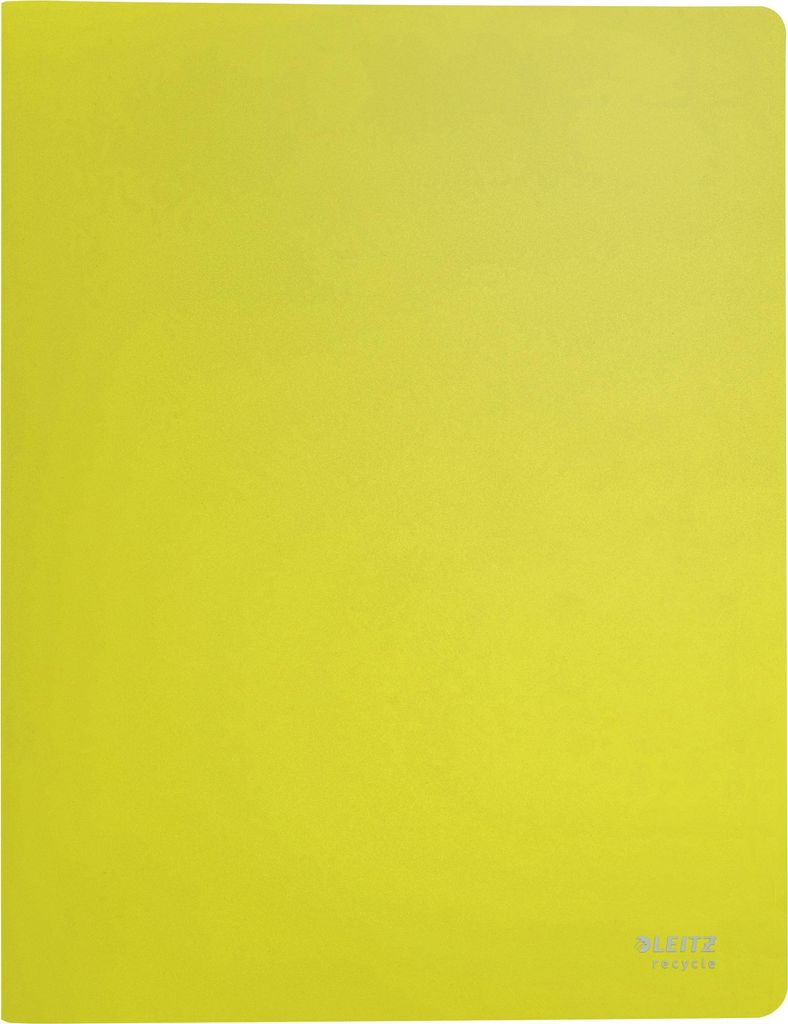 Leitz 46760015, Gelb, Polypropylen (PP), 20 Taschen, 40 Blätter, Landschaftsportrait, A4