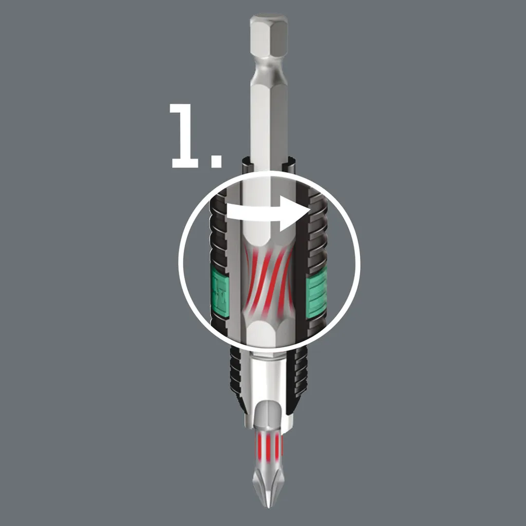 Bit Wera Hex-Plus 1.5mm 05056680001 - Resistenza Extra per Officina - 4
