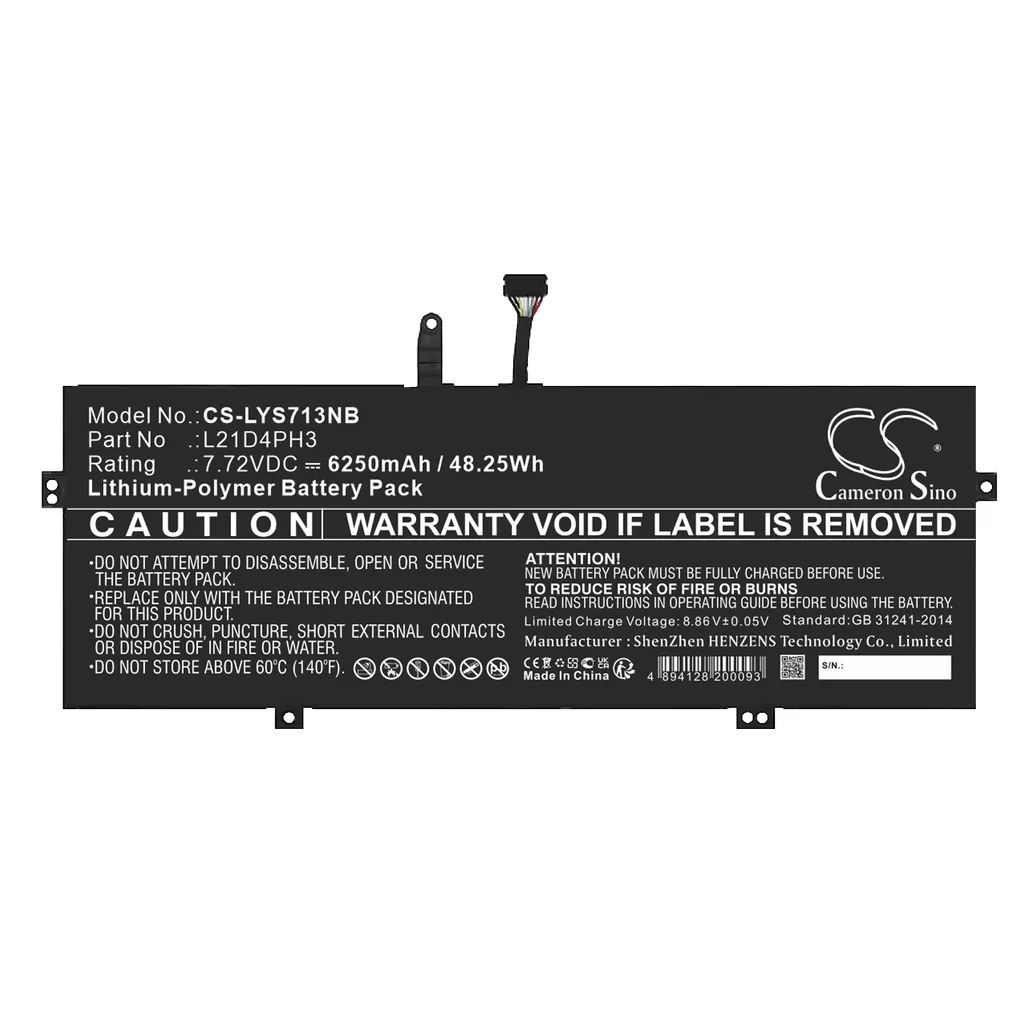 Batterie de Rechange Lenovo Yoga Slim 7 Carbon 13IAP7 - Stop Usure PC