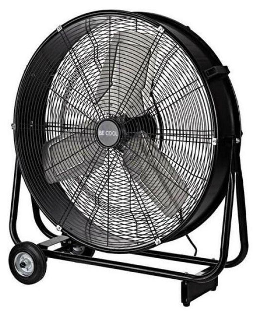 Podlahový ventilátor Ø 60 cm 230 W kovový černý Obrázek produktu 