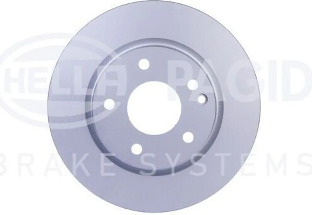 Disque de frein haute performance HELLA 8DD 355 128-161 anticorrosion