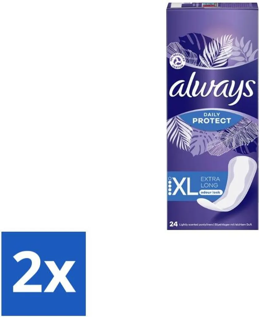 Stock Always Salvaslip Extra Lunghi 48pz | Miglior Prezzo Online